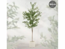 Outlet Olivo artificial Plantas artificiales Árbol artificial Planta artificial en mace Planta Artificial