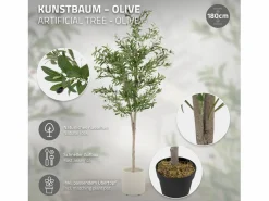 Outlet Olivo artificial Plantas artificiales Árbol artificial Planta artificial en mace Planta Artificial