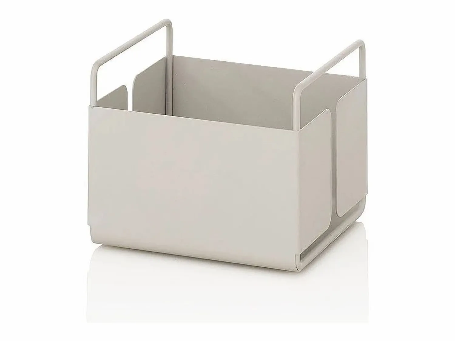 Best Organizador de metal blanco para mesa de cocina y baño Kyo Multicolor