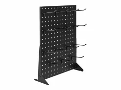 Organizador de Paneles Perforados SucceBuy, 44 x 33,5 cm, Lote de 2, con 30 Ganchos, Carga 5 kg, Panel Perforado de Almacenamiento de Acero Laminado en Frío Grueso