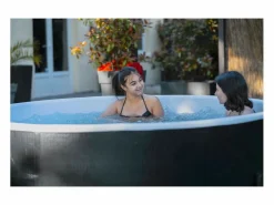 Sale Ospazia Spa hinchable redondo de 6 plazas en Dropstitch - - Diámetro: 200 cm - Filtro y funda incluidos Spa Hinchable