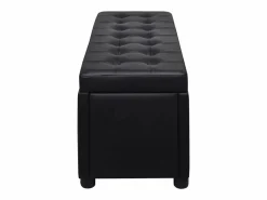 Online Otomana de almacenamiento de cuero artificial Banco Y Pie De Cama|Banco Y Pie De Cama