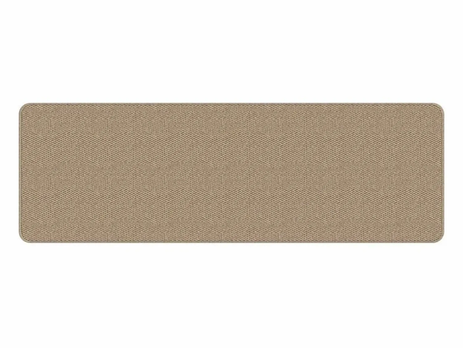 Clearance Overijse Alfombra de pasillo con aspecto de sisal color arena 50x150 cm Alfombra De Pasillo