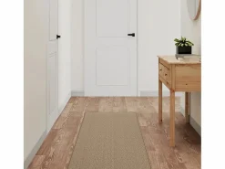 Discount Overijse Alfombra de pasillo con aspecto de sisal color arena 50x300 cm Alfombra De Pasillo