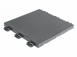 Pack 9 baldosas clickfloor pizarra lop 30x30cm antracita 30 X 30CM Terraza