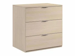 Hot Pack 4 muebles aux. dormitorio juvenil en color roble Marru00f3n