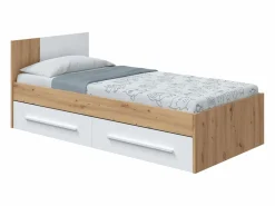 Clearance Pack 3 Muebles Juveniles Noa Roble Nodi y Artik Dormitorio Completo