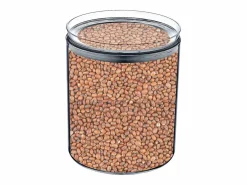 7H SEVEN HOUSE Pack 3 Recipientes Herméticos para Alimentos Medianos Redondos Ø10.5x13cm 7house Transparente