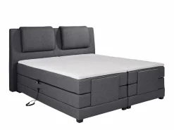 Discount Pack boxspring CASTEL de - Color Antracita Cama Continental Boxspring|Cama Articulada