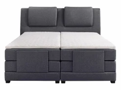 Discount Pack boxspring CASTEL de - Color Antracita Cama Continental Boxspring|Cama Articulada