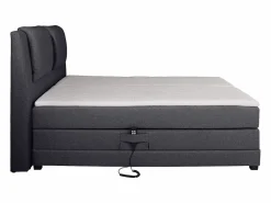 Discount Pack boxspring CASTEL de - Color Antracita Cama Continental Boxspring|Cama Articulada