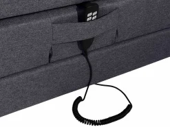 Discount Palacio Pack boxspring CASTEL II de - Color Antracita Gris antracita