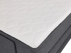 Discount Palacio Pack boxspring CASTEL II de - Color Antracita Gris antracita