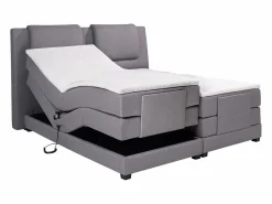Outlet Palacio Pack boxspring CASTEL II de - Color Gris claro
