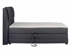 New Pack boxspring relajación CASTEL de - Tela antracita Cama Continental Boxspring|Cama Articulada