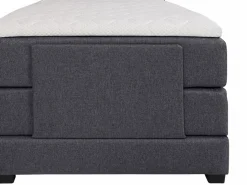 New Pack boxspring relajación CASTEL de - Tela antracita Cama Continental Boxspring|Cama Articulada