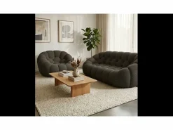 Online Pack Cocoon sofá + sillón - chocolate Marru00f3n chocolate