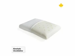 New Pack Colchón + Almohada Viscoelastica + Somier Descansin | 105x190 | Ideal para Personas con Dolores de Espalda | Efecto nube | Silencioso Blanco