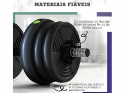 Hot Pack de 2 mancuernas Go 20kg 2 en 1 Aparato De Musculación