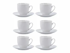 Online Pack de 6 tazas New Renova Quid con plato porcelana 20cl Vajilla|Vajilla