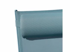 Discount Pack de 2 tumbonas GALAPAGOS de textileno claro aluminio claro Tumbona