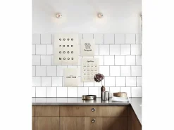 Outlet DECOWOOD Pack de cuadros Food Blanco