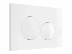 Vente-unique Pack de inodoro flotante mate con bastidor de soporte y placa de activación, JAVOINE