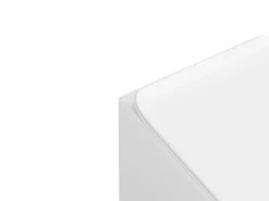 Clearance Vente-unique Pack de inodoro flotante, cerámica mate con bastidor, placa de activación, CLEMONA Blanco