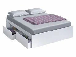Pack Dormitorio Completo Roble Alaska (Cama, Cabecero, Mesitas, Armario)