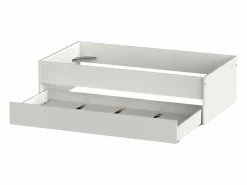 Sale Pack Dormitorio Juvenil Tibet Mate: Cama 105x190 cm + Armario + Cómoda Blanco