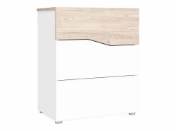 Online Pack Muebles Dormitorio Asimetric Cabecero, 2 Mesitas, Cómoda /Roble Dormitorio Completo