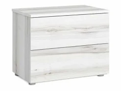 Pack Muebles Dormitorio Albo: Cabecero, 2 Mesitas, Cama, Cómoda