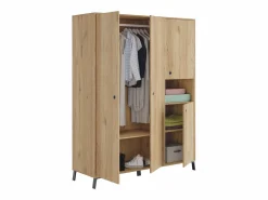 Pack Muebles Dormitorio Camila: Armario, Cómoda, Mesita, Cabecero