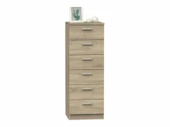 Pack Muebles Dormitorio Juvenil Tibet Roble (Cama 90x190 + Armario + Cómoda)