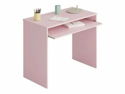 Outlet Pack Muebles Estudio I-Joy : Escritorio + Estantería Juvenil Infantil Rosa