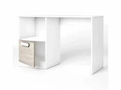 Online Pack Muebles Juveniles Habitación Estelle Modernos y Roble Sahara Blanco