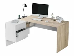 Outlet Pack Muebles Oficina: 4 Mesas, 4 Armarios, & Canadian Moderno Mesa De Ordenador