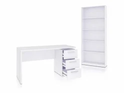 Online Pack office Sasha Plus Blanco Artik (Blanco Mate) Mesa De Ordenador