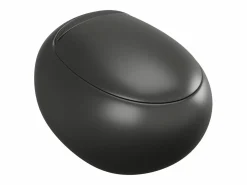 Outlet Pack WC flotante, cerámica mate con bastidor y placa de accionamiento HURO II Inodoro Suspendido