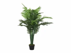 Clearance Palmera artificial 28 hojas 120 cm Verde
