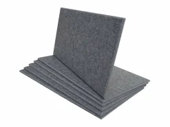 Outlet MCW Panel acústico de pared -L52 (juego de 6), Gris