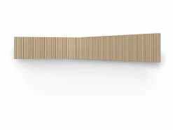 Sale Vente-unique Panel de pared 3D, paquete de 3,71 m², color madera natural claro, juego de 8 piezas, TATIANA Color natural claro