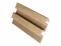 Hot Vente-unique Panel de pared 3D, paquete de 2,83 m², color madera natural, juego de 8 piezas, FLINT Color natural claro