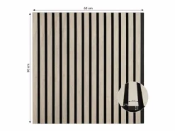Online Panel de pared 60x60x2,5 cm gris Panel De Pared