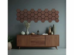 Online Panel de pared 62x76x2 cm marrón Marru00f3n