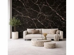 Online Panel decorativo efecto mármol gres porcelánico set de 6 piezas 4,3 m2 revestimiento de pared PVC en UV 120x60 Mármol Panel De Pared