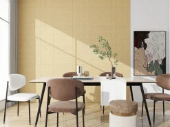 Sale Vente-unique Panel decorativo para la pared - Color madera natural clara - Paquete de 1 m² - Lote de 4 piezas - VELTON Color natural claro
