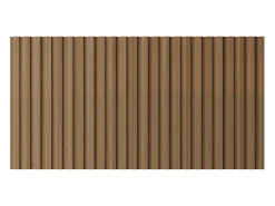 Clearance Vente-unique Panel mural 3D pack de 3,71 m² color madera natural lote de 8 piezas TATIANA Color natural oscuro