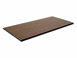 Online Paneles Acústicos con Tablas de Madera SucceBuy 120 x 60 cm, Decoración Mural Moderna, Nogal Panel De Pared