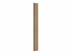 Paneles Acústicos de Listones SucceBuy de Madera, 20 x 240 cm, Decoración Mural, con un Alto Índice NRC de 0,85 y Certificación Acústica SGS, en Roble Negro Marru00f3n